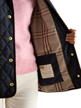 Joules Quinn Quilted Jacket, Navy