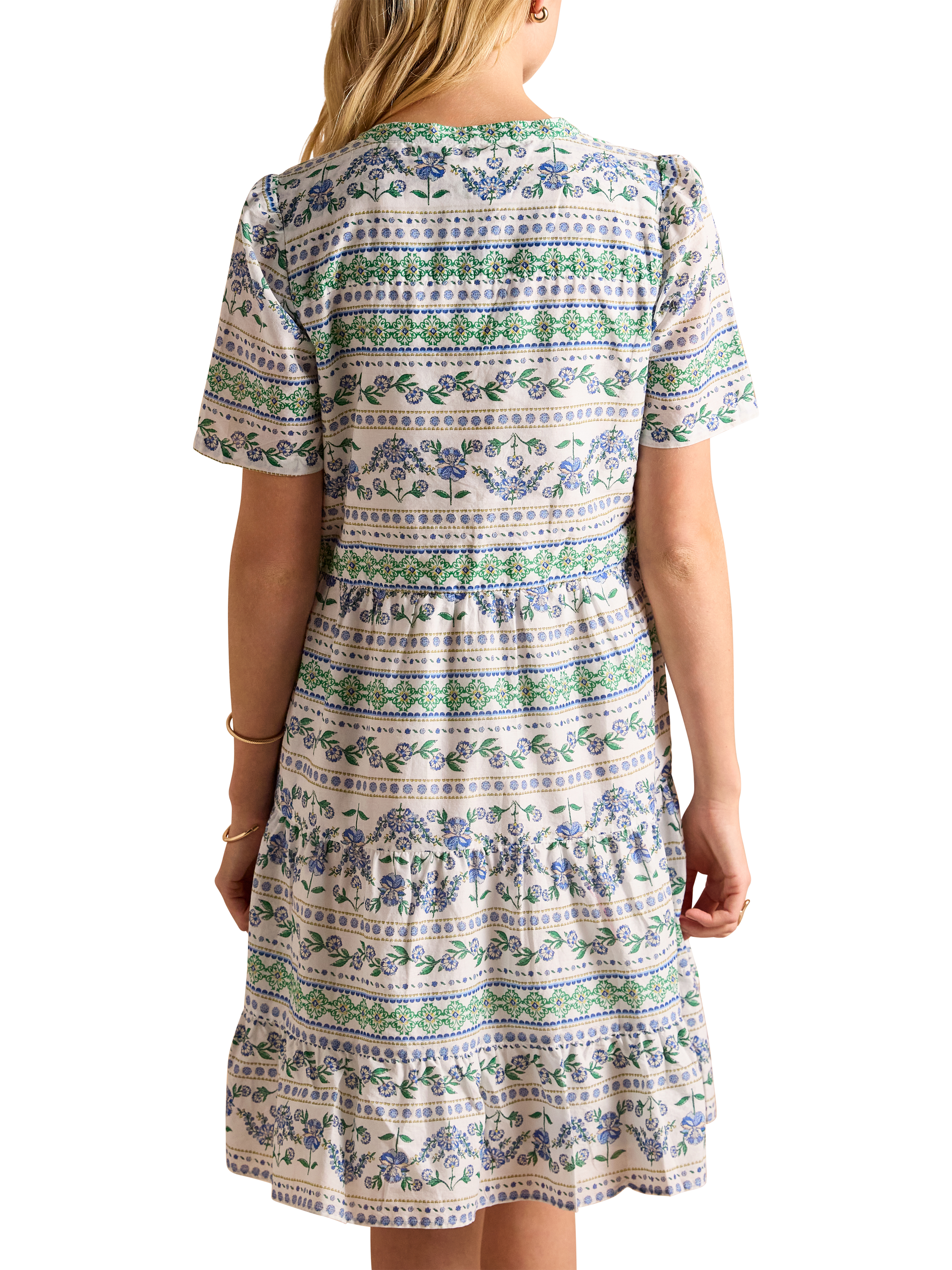 Product image 5 of 6, which shows Joules Ariella Dress, Blue, 6