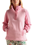 Joules Burnham Colour Block Sweatshirt, Pink
