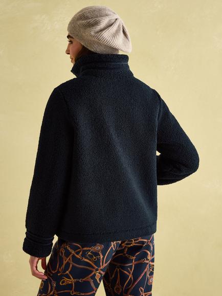 Joules Fleur Fleece, Navy - view 2, Navy