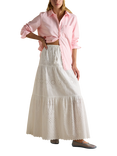 Joules Ida Stripe Shirt, Pink