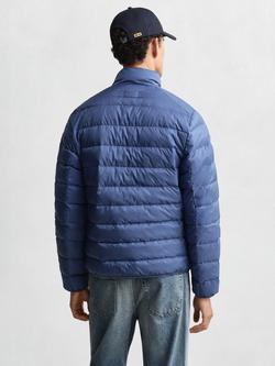 GANT Light Down Puffer Jacket, Vintage Blue - view 2, Vintage Blue