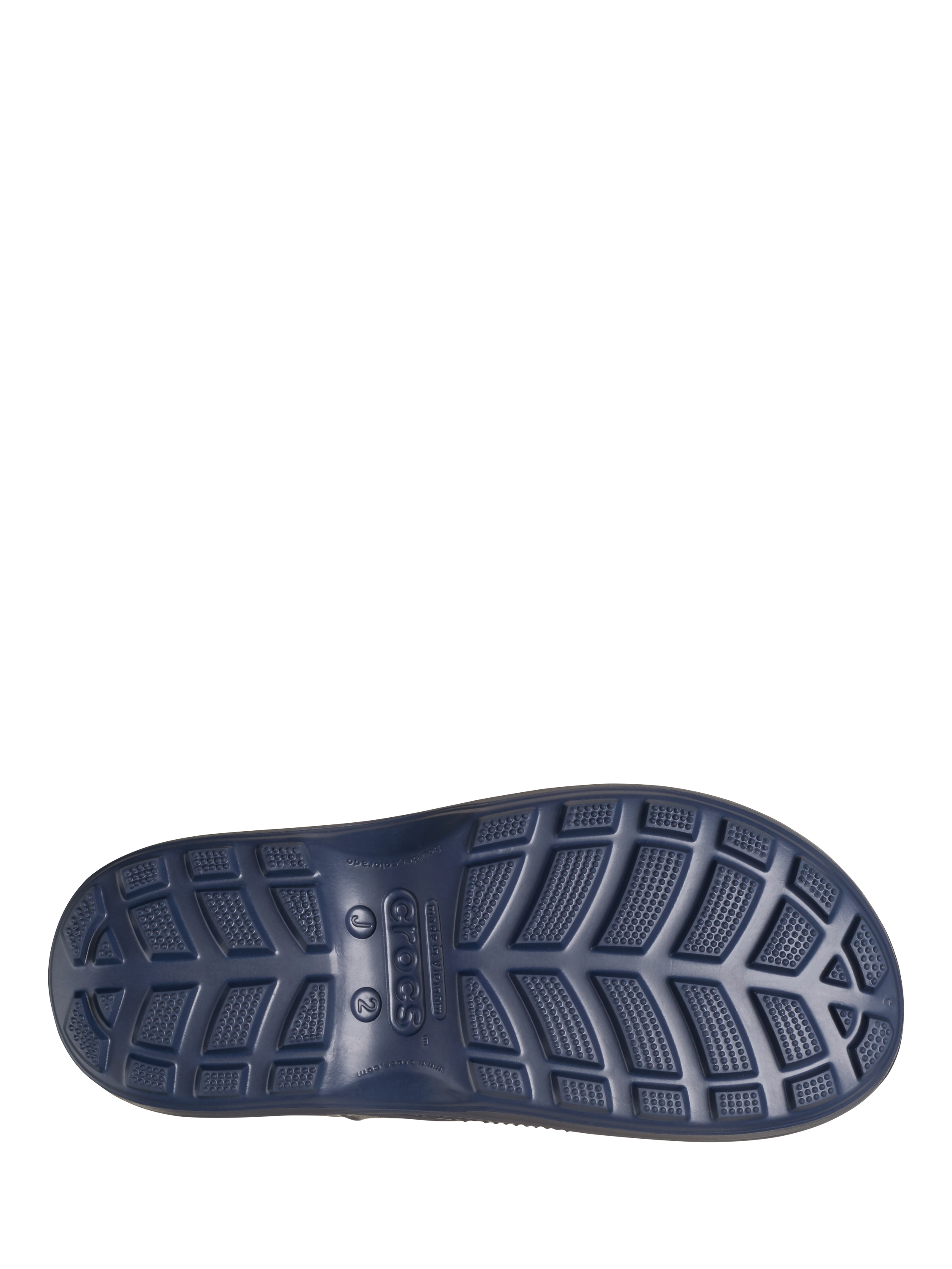 Product image 5 of 5, which shows Crocs Kids' Waterproof Oversized Handle Rain Boots, Navy, 4 Jnr