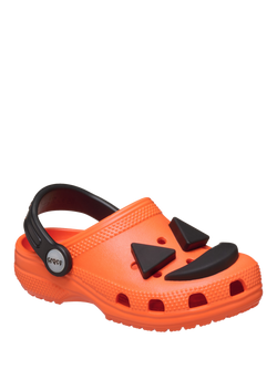 Crocs Kids' Jack O' Lantern Classic Clogs, Orange - view 2, Orange