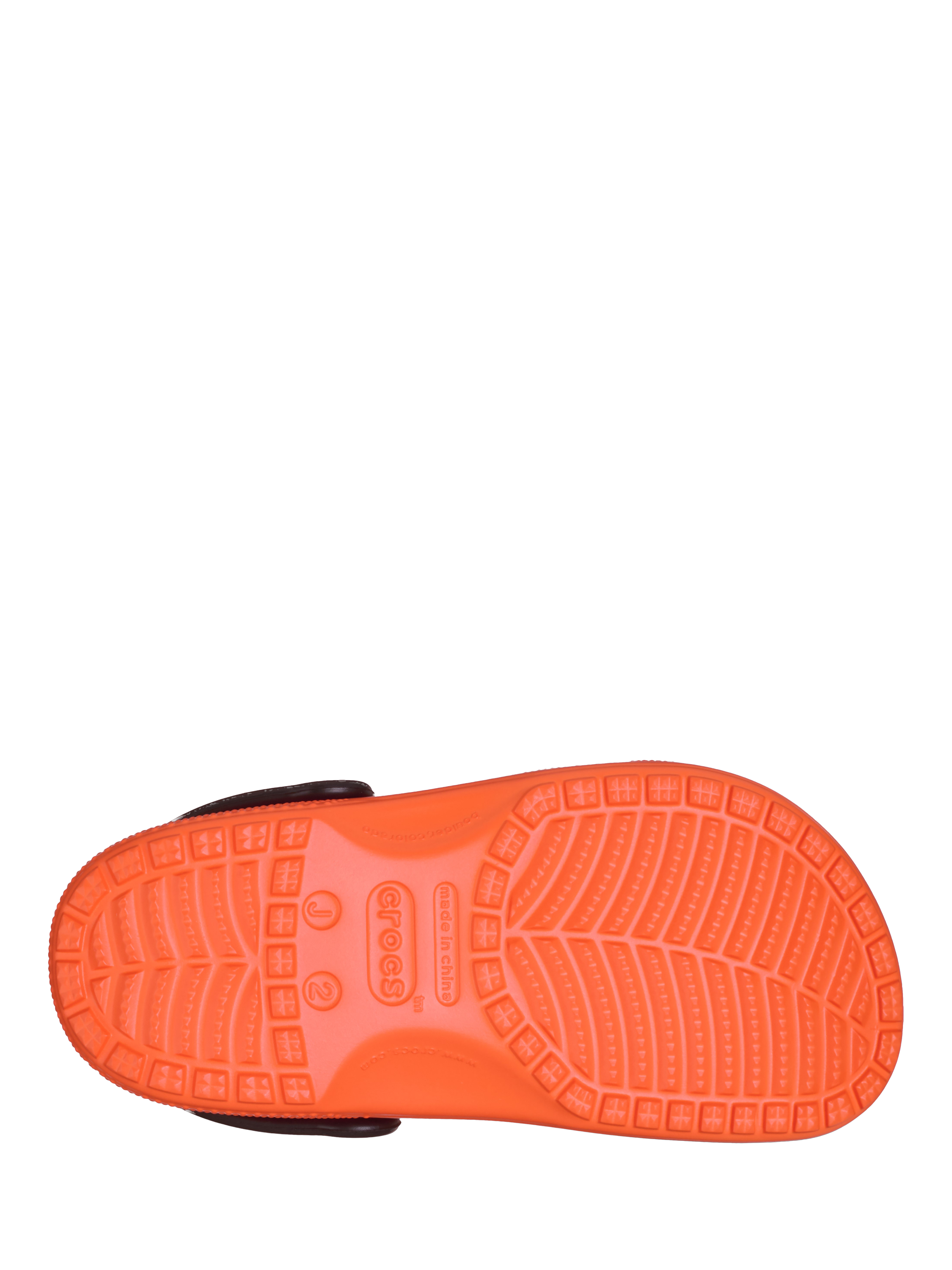 Product image 4 of 4, which shows Crocs Kids' Jack O' Lantern Classic Clogs, Orange, 5 Jnr