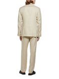 SISLEY Straight Linen Trousers