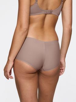 Triumph Body Make-Up Illusion Shorty Knickers - view 2, Chocolate Brown