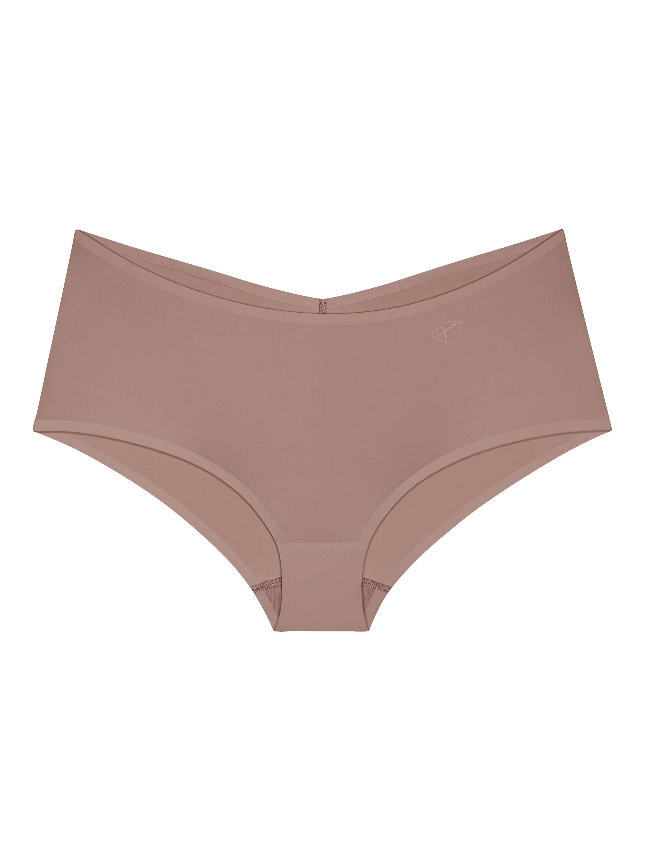 Product image 5 of 5, which shows Triumph Seamless Shorty Briefs, Chocolate Brown, 10