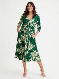 Scarlett & Jo Claudia Dress, Green/Cream