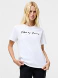 French Connection Pardon My French T-Shirt, White