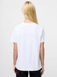 French Connection Pardon My French T-Shirt, White