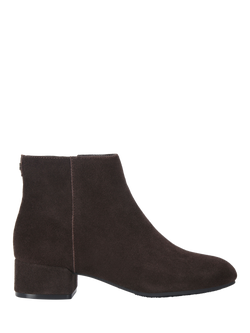 KG Kurt Geiger Tabina Suede Ankle Boots, Brown