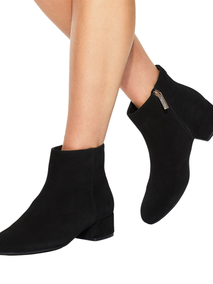 KG Kurt Geiger Tabina Suede Ankle Boots - view 2, Black