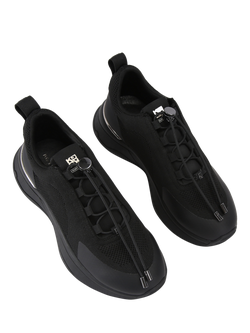 KG Kurt Geiger Link Toggle Trainers, Black/Comb - view 2, Black/Comb