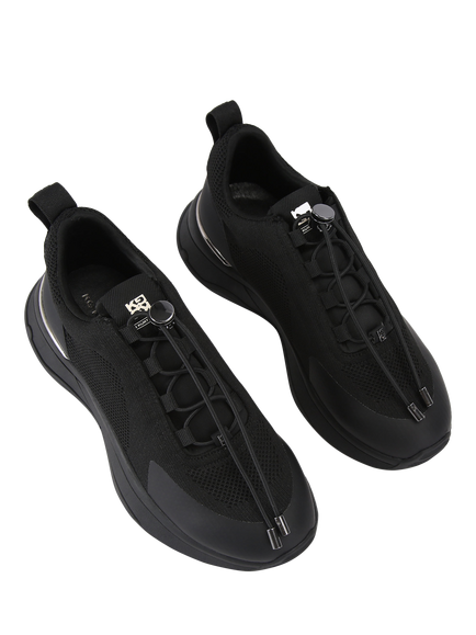 KG Kurt Geiger Link Toggle Trainers, Black/Comb - view 2, Black/Comb