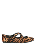 KG Kurt Geiger Natalia Leopard Print Ballet Shoes