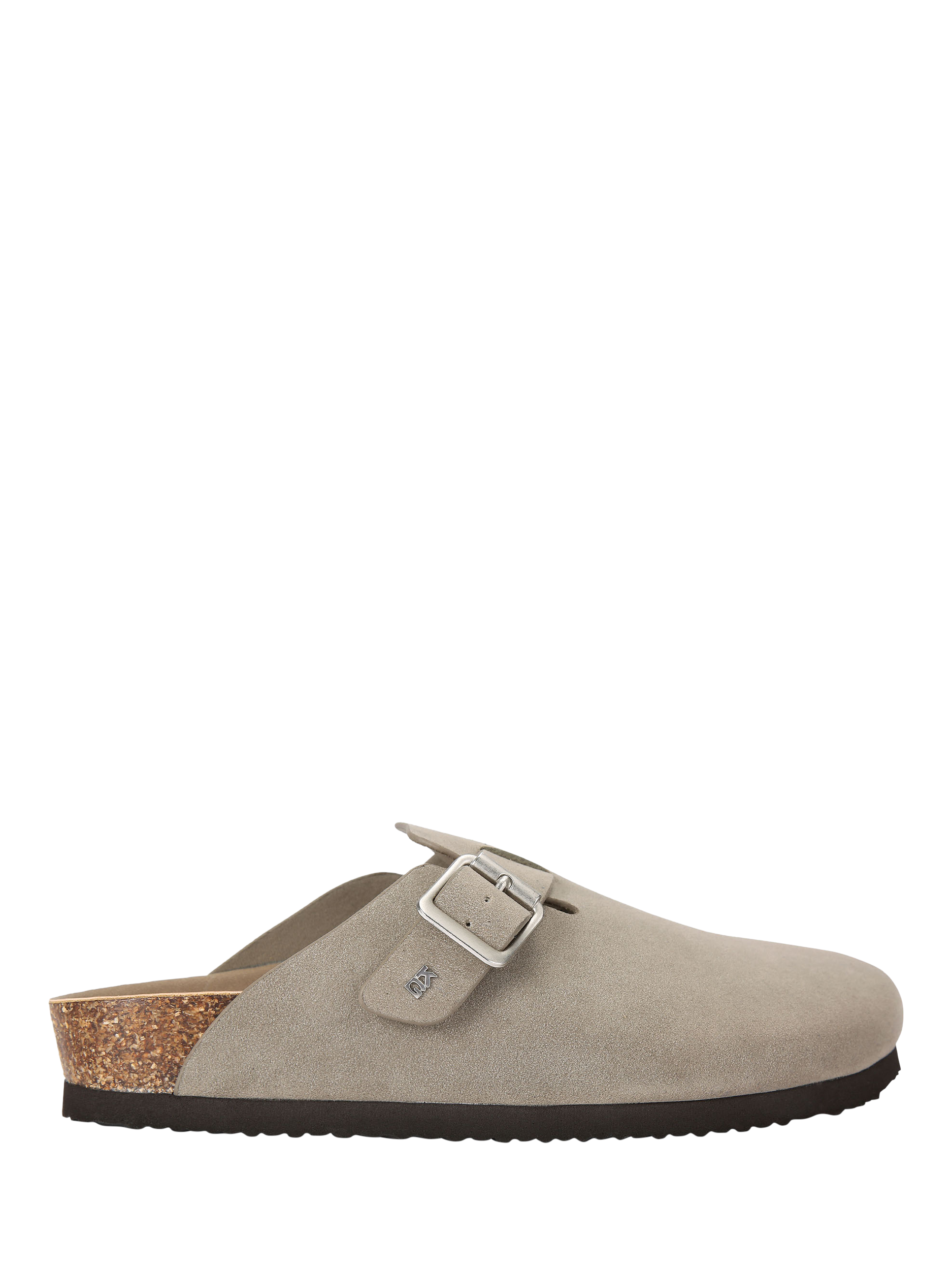 Product image 1 of 3, which shows KG Kurt Geiger Needed Canvas Clogs, Taupe, 3