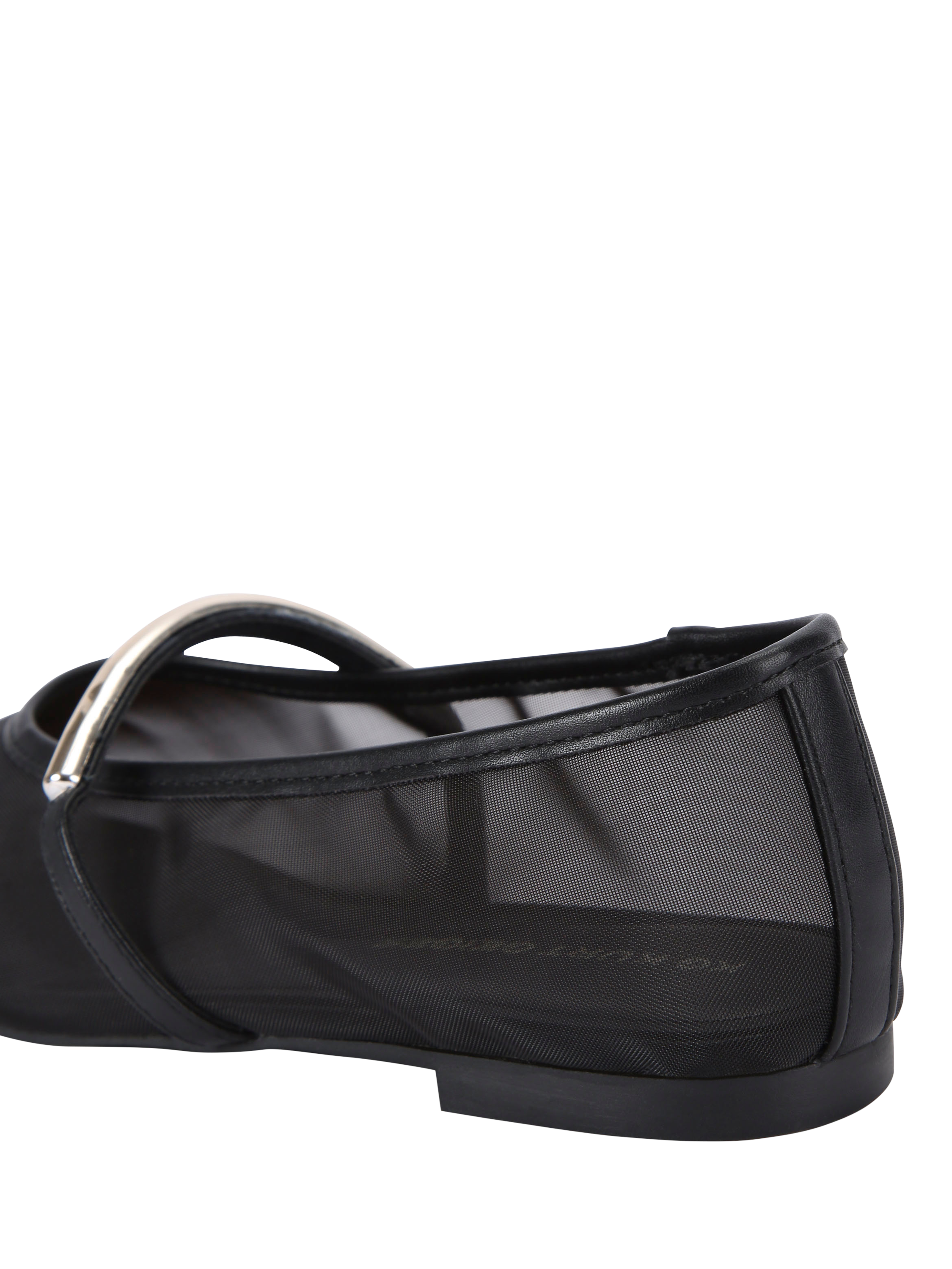 Product image 4 of 5, which shows KG Kurt Geiger Nella Slip-On Canvas Pumps, Black, 3