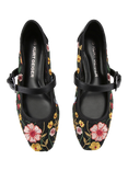 KG Kurt Geiger Nina Mesh Ballet Shoes, Black