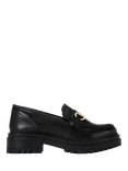 KG Kurt Geiger Tasha Leather Loafers, Black