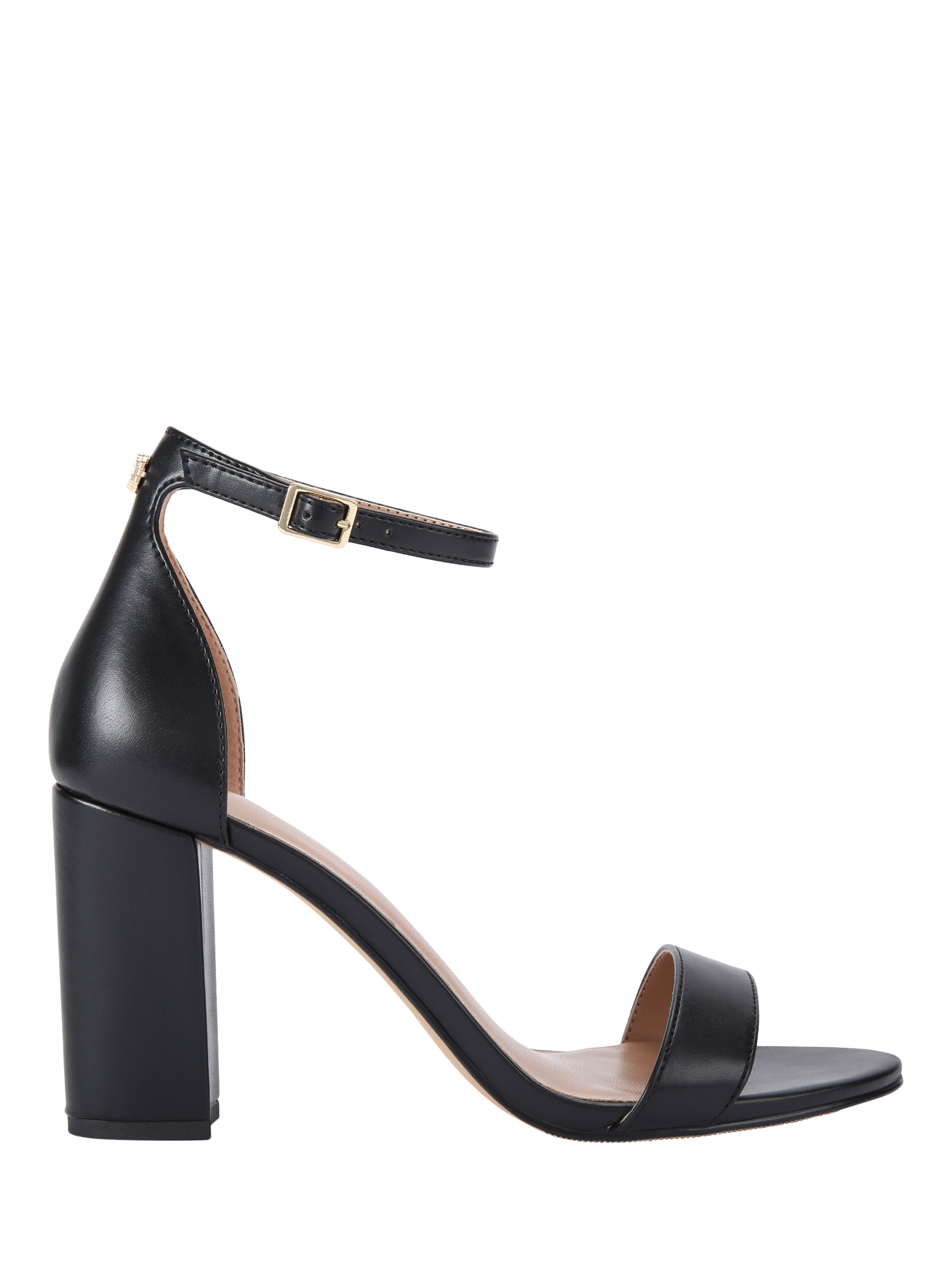 Product image 1 of 5, which shows Carvela Capo Block Heel Sandals, Black, 3