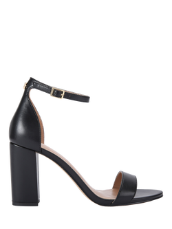 Carvela Capo Block Heel Sandals, Black
