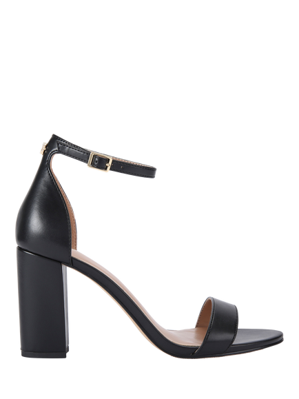 Carvela Capo Block Heel Sandals, Black