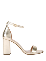 Carvela Capo Block Heel Sandals, Gold