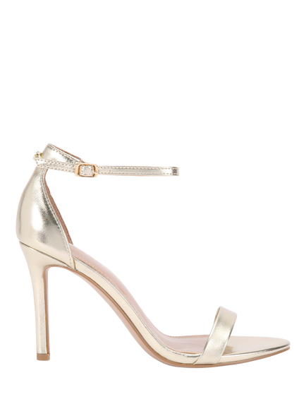 Carvela Capo Stiletto Patent Sandals, Gold