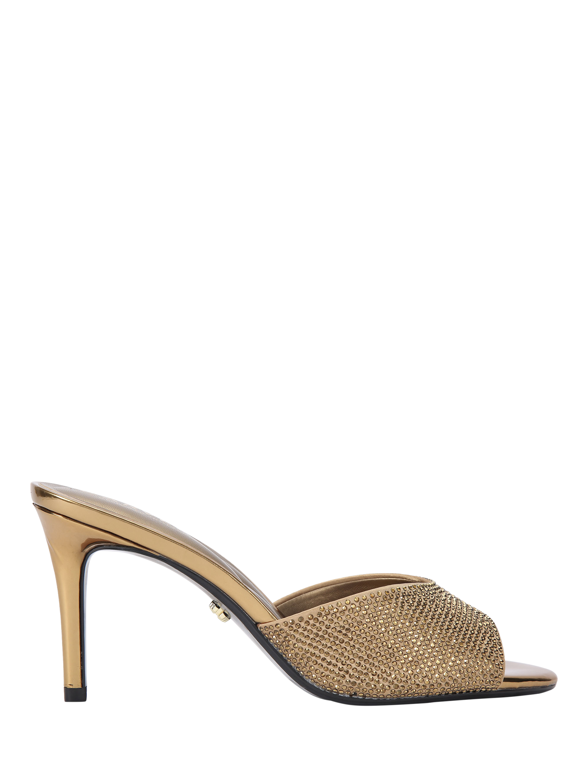Product image 1 of 4, which shows Carvela Silvia Mule Sandals, Bronze, 3