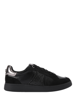 Carvela Veneto Lace Up Trainers, Black