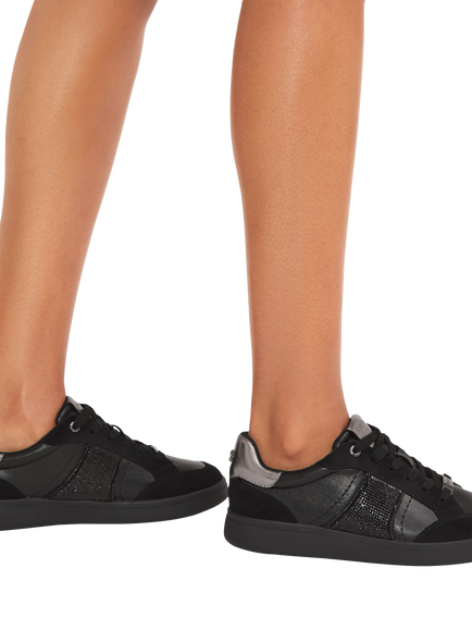 Carvela Veneto Lace Up Trainers - view 2, Black