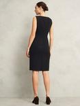 Hobbs Rae Sleeveless Sheath Dress, Black