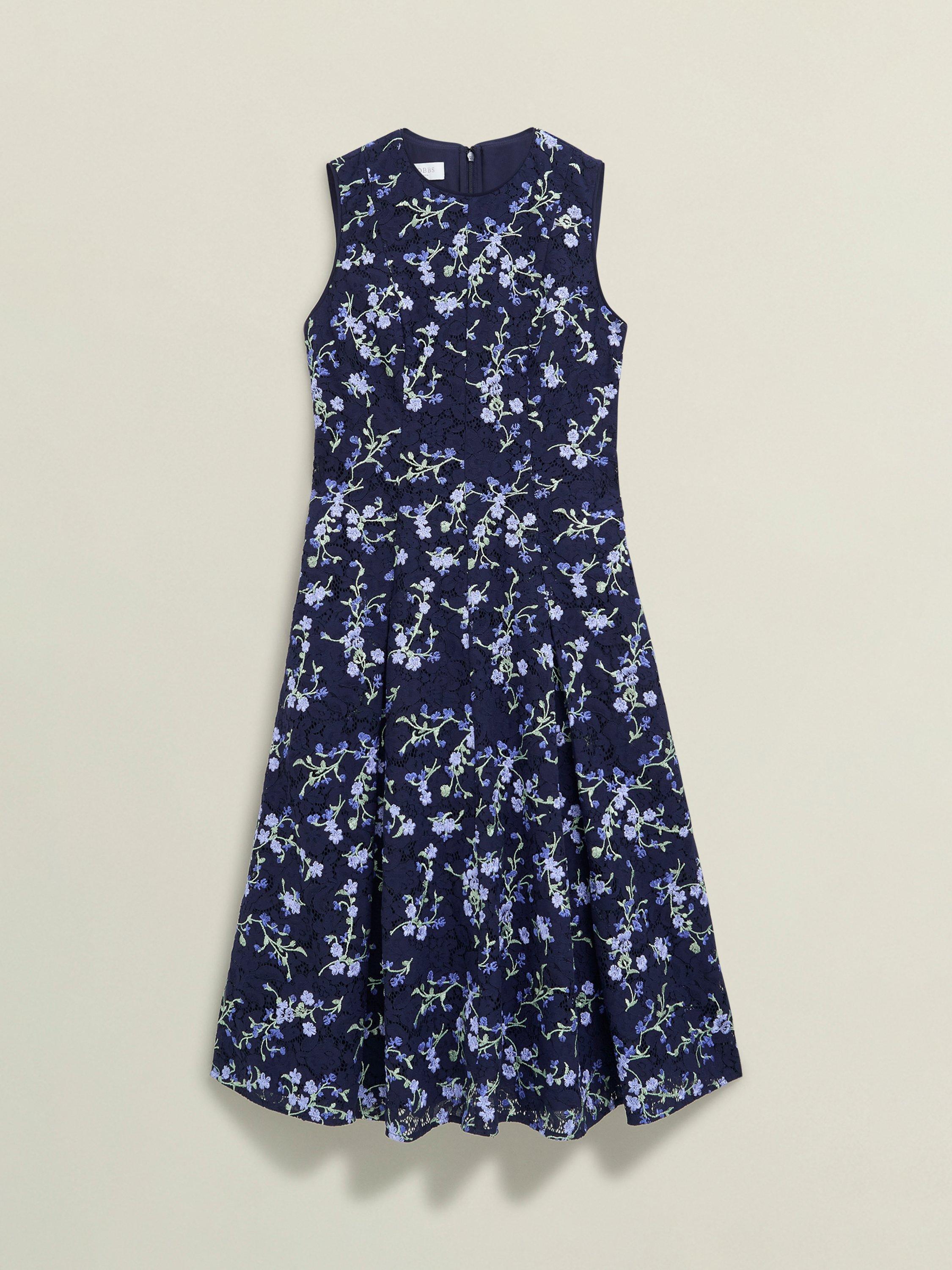 【Hobbs London】日本未入荷！ Ria 刺繍 フローラル DRESS Tia Floral Embroidered Dress | Hobbs UK |