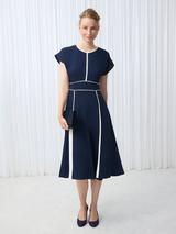 【Hobbs London】Andrea Colourblock Dress 0125-5637-9045L00-ANDREA-DRESS
