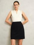 Hobbs Mia High Waist Skirt, Black