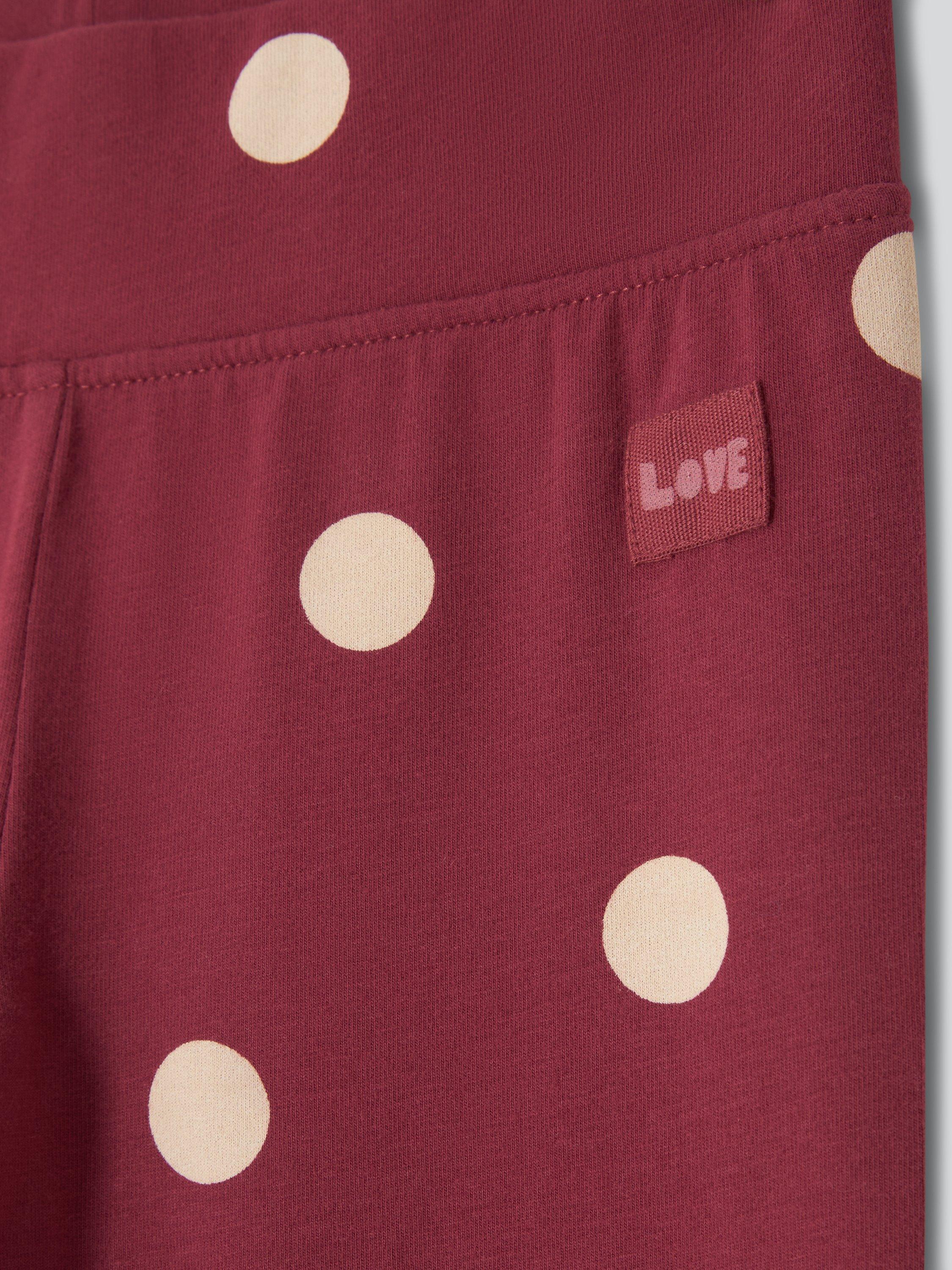 Product image 6 of 7, which shows John Lewis Kids' Polka Dot Leggings, Multi, 3 years