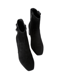 Kurt Geiger London Chelsea Trim Ankle Boots, Black - view 2, Black