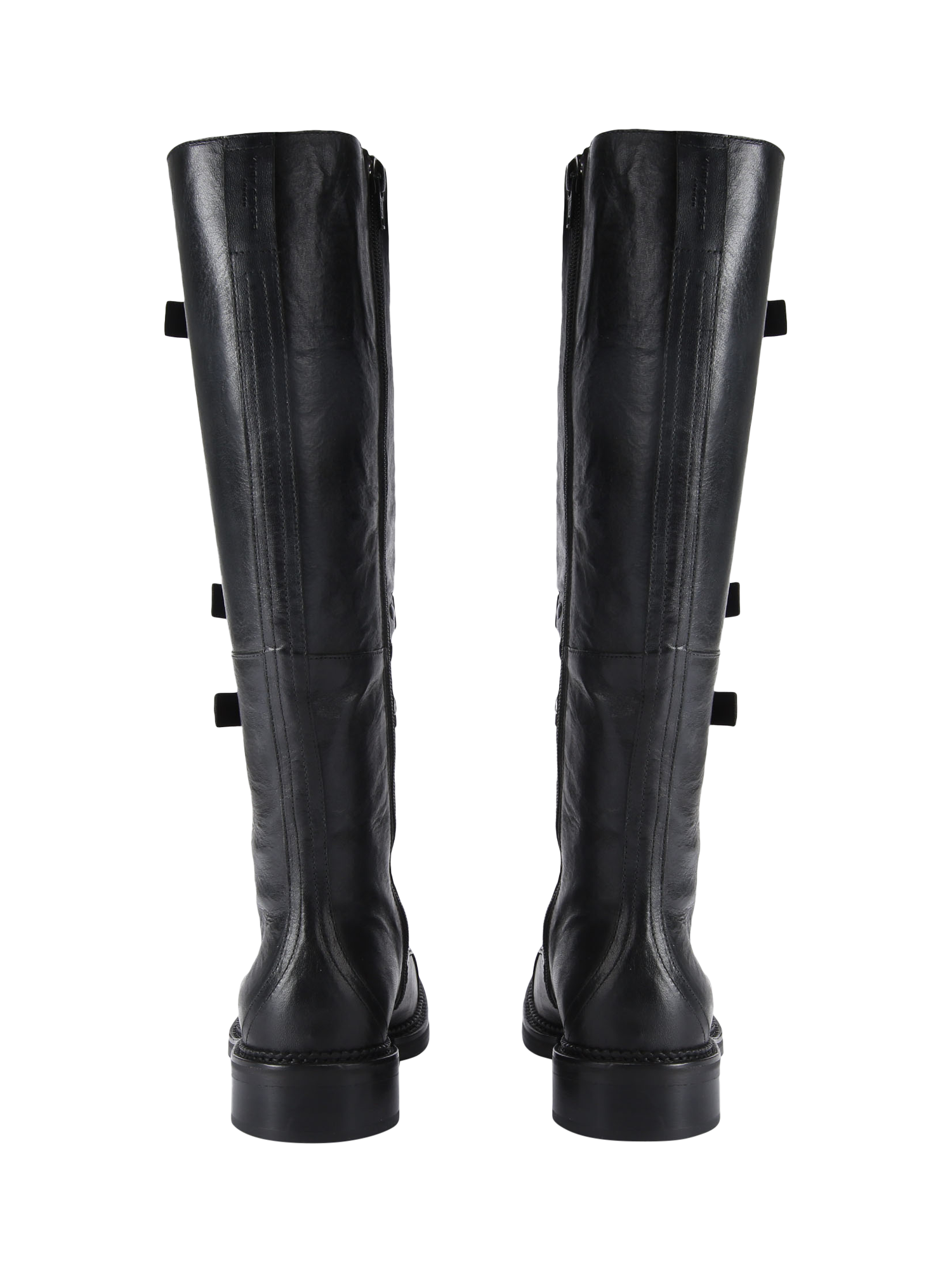 Product image 4 of 6, which shows Kurt Geiger London Monument Leather Boots, Black, 3