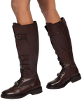 Kurt Geiger London Monument Leather Boots, Brown