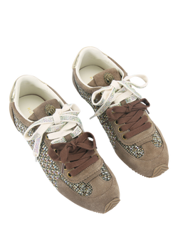 Kurt Geiger London Islington Trainers, Beige/Multi - view 2, Beige/Multi