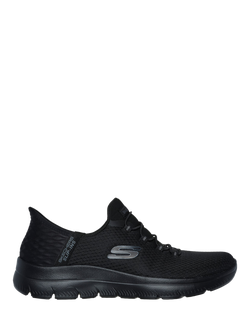 Skechers Summits Diamond Dream Slip On Trainers, Black