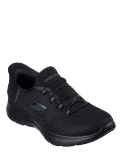Skechers Summits Diamond Dream Slip On Trainers - view 2, Black