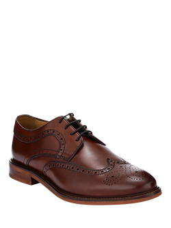 Jones Bootmaker Longwood Leather Brogues - view 2, Chestnut