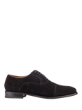Jones Bootmaker Matthew Suede Oxford Shoes, Brown