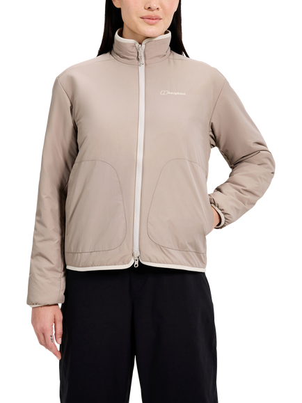 Berghaus Asperton Reversible Jacket, Char/Stone, Char/Stone