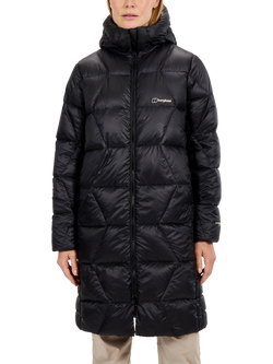 Berghaus Explorer Long Down Coat, Jet Black, Jet Black