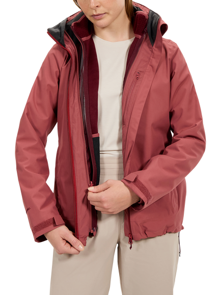 Berghaus Women's Roam Gemini 3-in-1 Jacket, Corundum, Corundum
