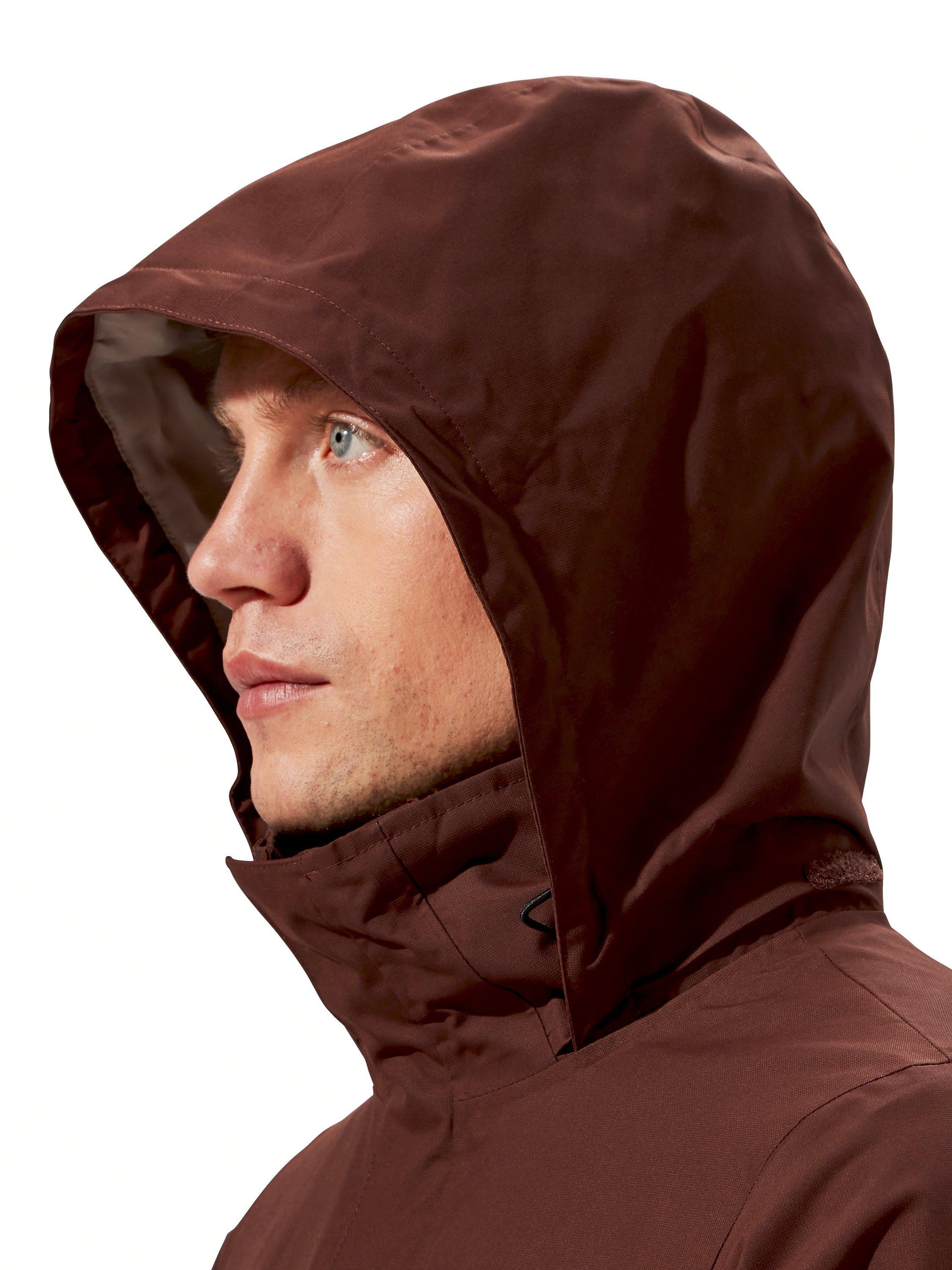 Product image 7 of 11, which shows Berghaus Hydroshell RG Alpha 2.0 3-in-1 Hooded Jacket, Cedar Brown, XL