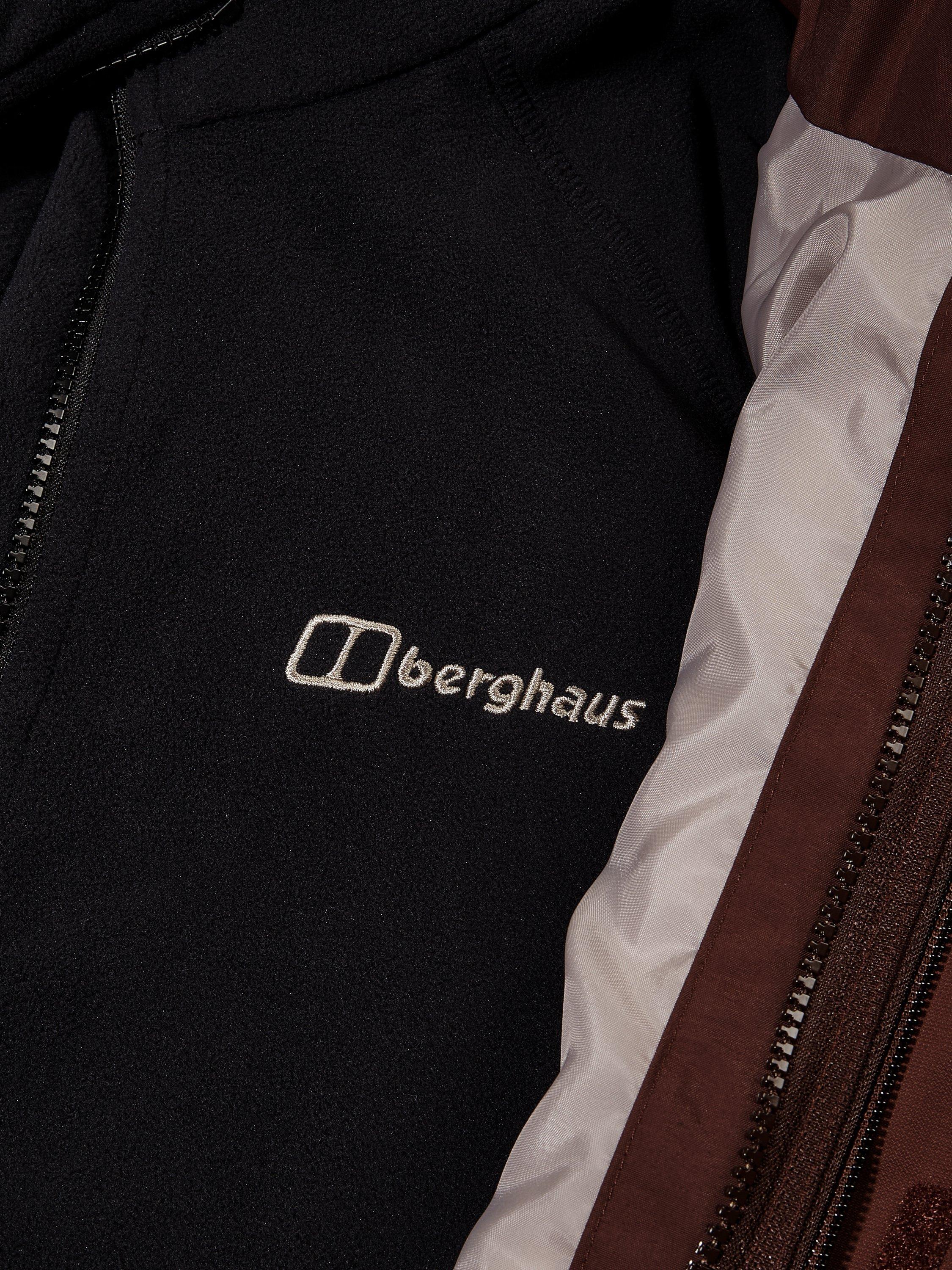 Product image 9 of 11, which shows Berghaus Hydroshell RG Alpha 2.0 3-in-1 Hooded Jacket, Cedar Brown, XL